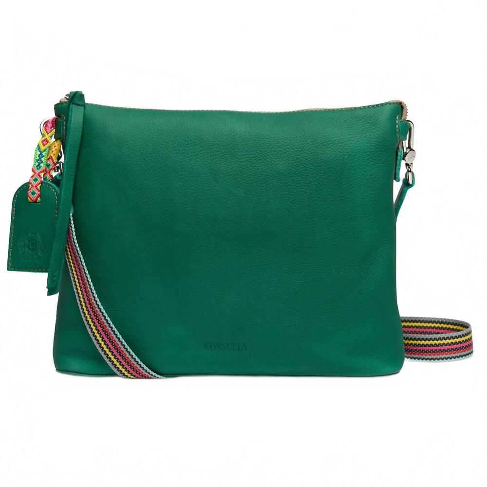 NEW CONSUELA women's downtown crossbody bag in teal